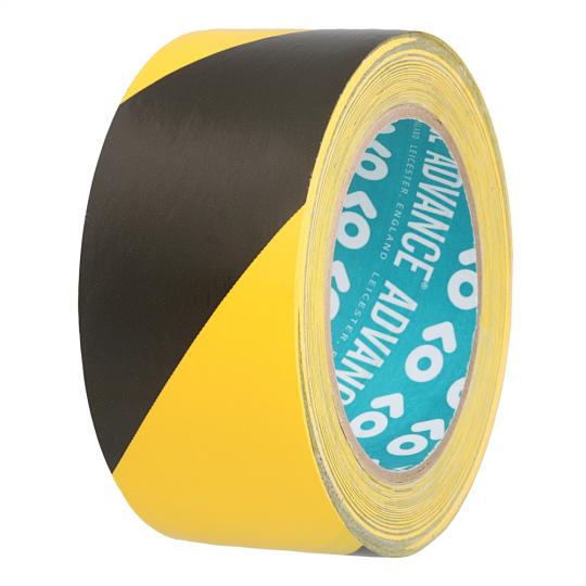 Advance Tapes 5803 - Warnband schwarz/gelb 50mm x 33m 