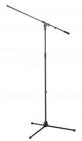 K&M 21021 Overhead-Mikrofonstativ schwarz 
