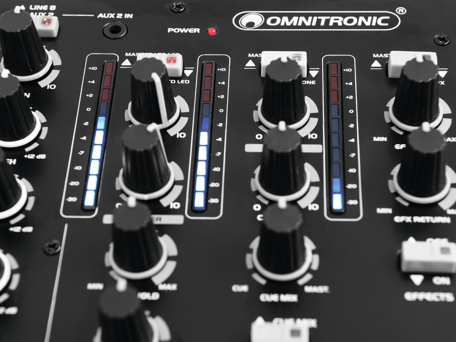 Omnitronic PM-322P 3-Channel with Bluetooth and USB Player « Console de mixage  DJ